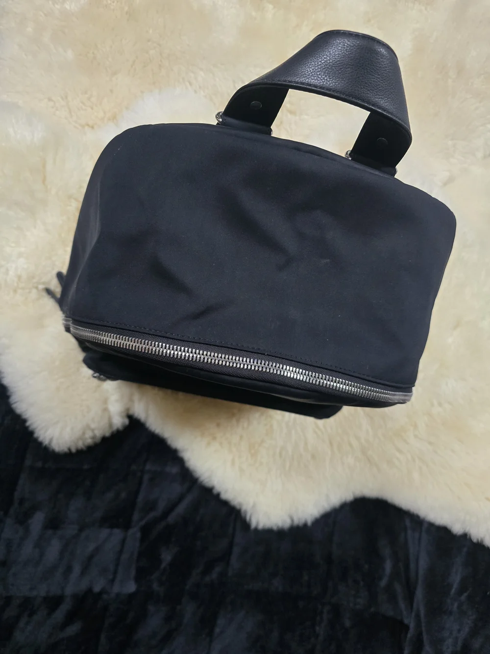 Haerfest x Mercedes-Benz limited edition Black Backpack with Front Pocket